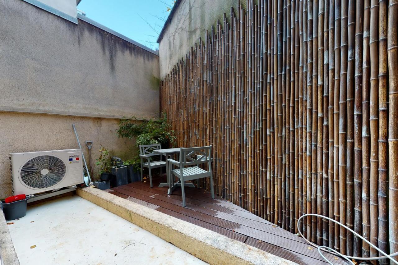 Superbe Loft Avec Patio - Tour Eiffel Appartement Parijs Buitenkant foto